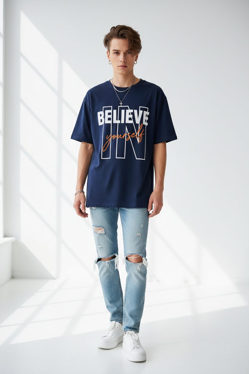 Unisex Terry Oversized Tee